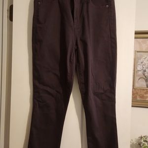 Dark brown gap jeans